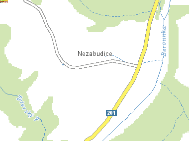 Mapa okolí