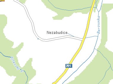 Mapa okolí