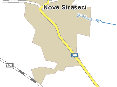 Mapa okolí