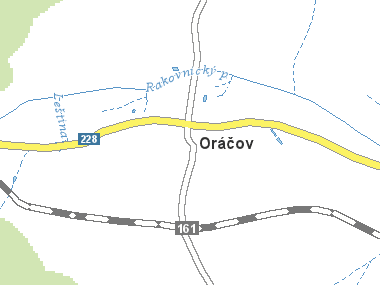 Mapa okolí