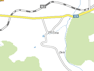 Mapa okolí