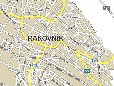 Mapa okolí