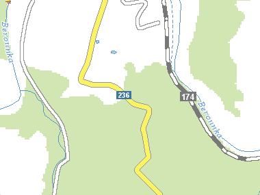 Mapa okolí