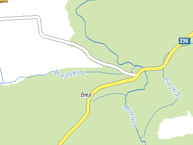 Mapa okolí