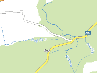 Mapa okolí