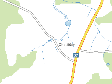 Mapa okolí