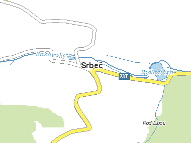 Mapa okolí