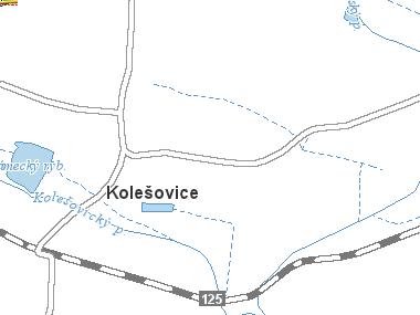 Mapa okolí