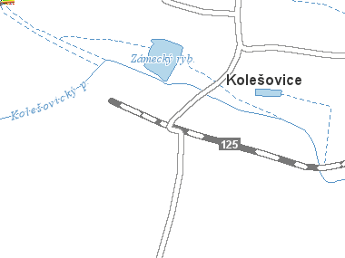 Mapa okolí