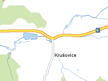 Mapa okolí