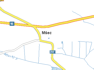 Mapa okolí