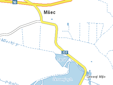 Mapa okolí