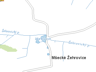 Mapa okolí