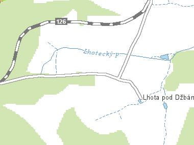 Mapa okolí