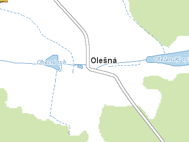 Mapa okolí