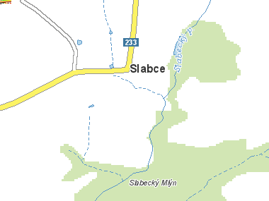 Mapa okolí