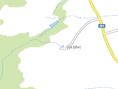 Mapa okolí