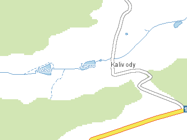 Mapa okolí